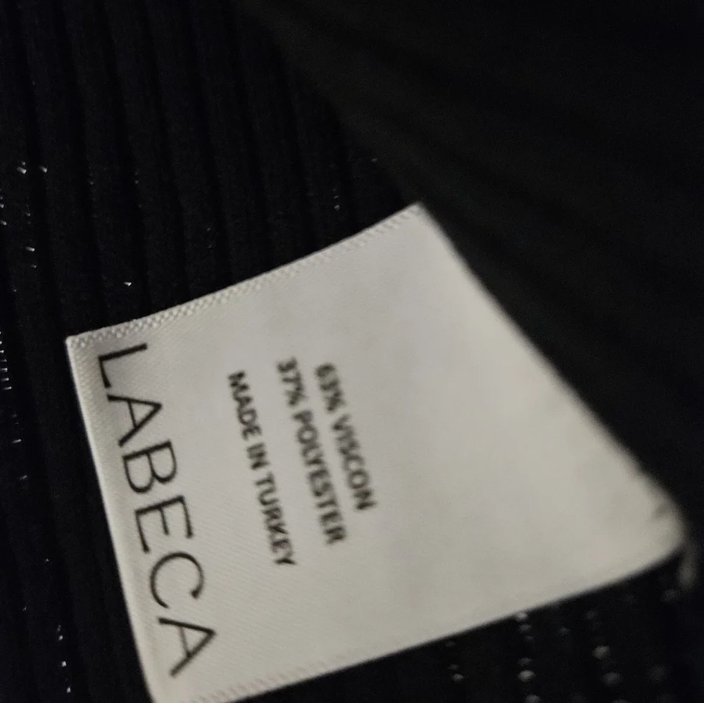 NWT LABECA LONDON RIBBED CROPPED TOP - Picture 6 of 7